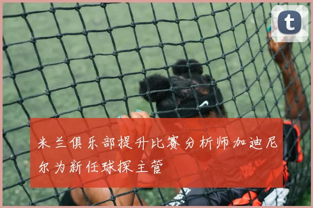 米兰俱乐部提升比赛分析师加迪尼尔为新任球探主管